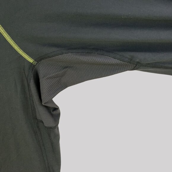 Nike Dri-Fit Long Sleeve Shirt Black Athletic Stretch Mens XL - Picture 6 of 10